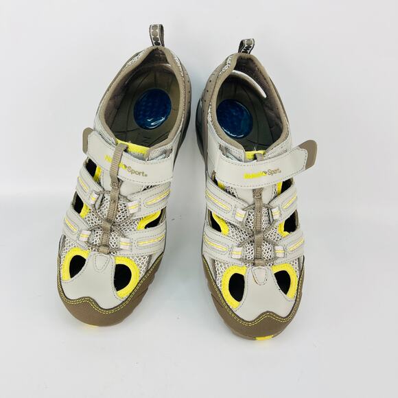 Natural Sport Yellow Brn Gray 10 M Sport Sandal - Picture 5 of 9